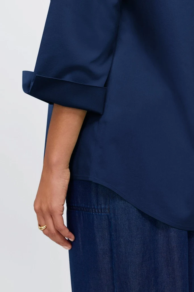 Therese No Iron Stretch 3/4 Sleeve Popover Shirt - Image 26