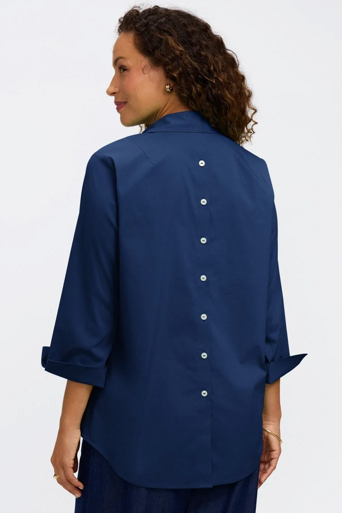 Therese No Iron Stretch 3/4 Sleeve Popover Shirt - Image 27