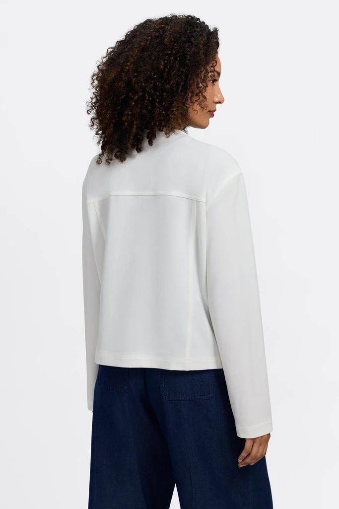 Valerie Knit Crepe Long Sleeve Jacket - Image 4