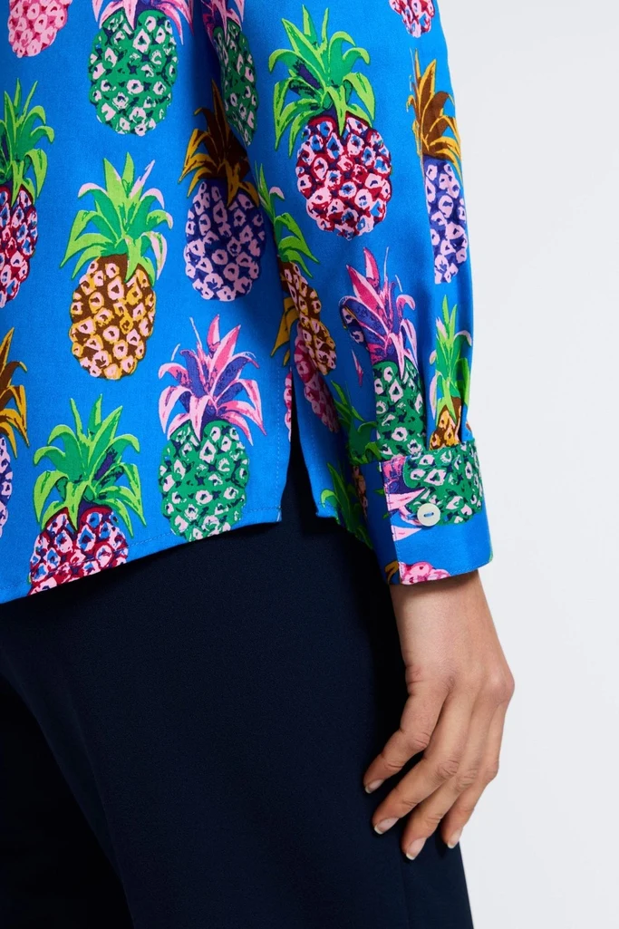 Zoey Pineapple Long Sleeve Shirt - Image 7